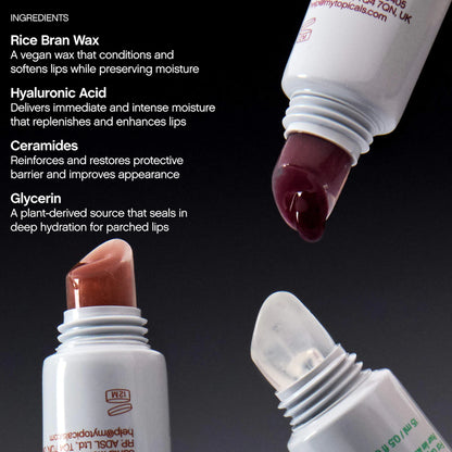 Topicals Slick Salve Glossy Lip Balm for Soothing + Hydration