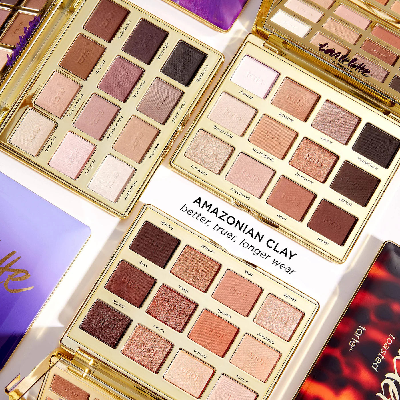 tarte tartelette™ in bloom amazonian clay eyeshadow palette