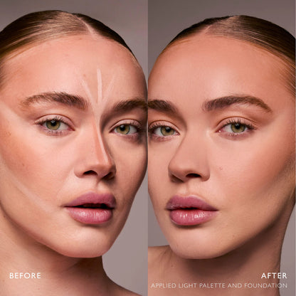 m.ph Underpainting Face Highlight & Contour Palette