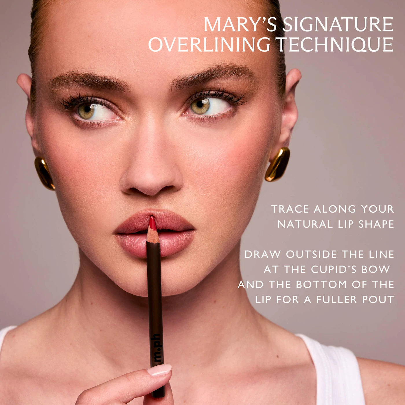 m.ph The Overliner Lip Liner Pencil