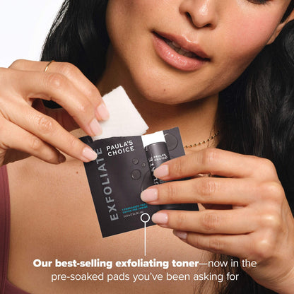 Paula's Choice Skin Perfecting 2% BHA Exfoliating Toner Pads