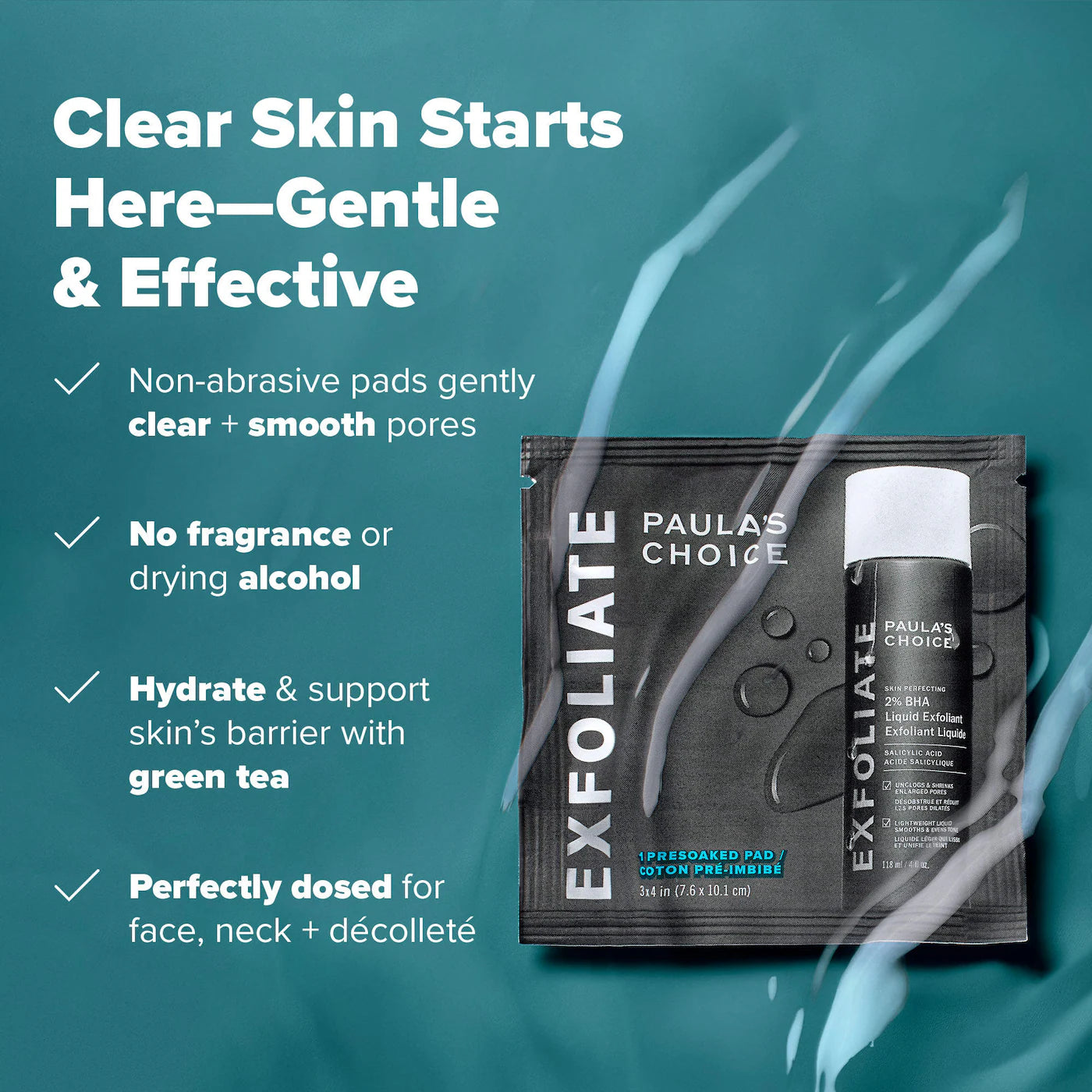 Paula's Choice Skin Perfecting 2% BHA Exfoliating Toner Pads