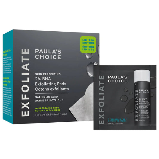 Paula's Choice Skin Perfecting 2% BHA Exfoliating Toner Pads
