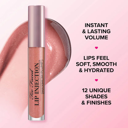 Too Faced Lip Injection Maximum Plump Extra Strength Hydrating Lip Plumper
