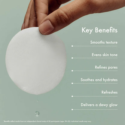 Summer Fridays Gentle Reset Daily Exfoliating Pads to Smooth + Minimize Pores