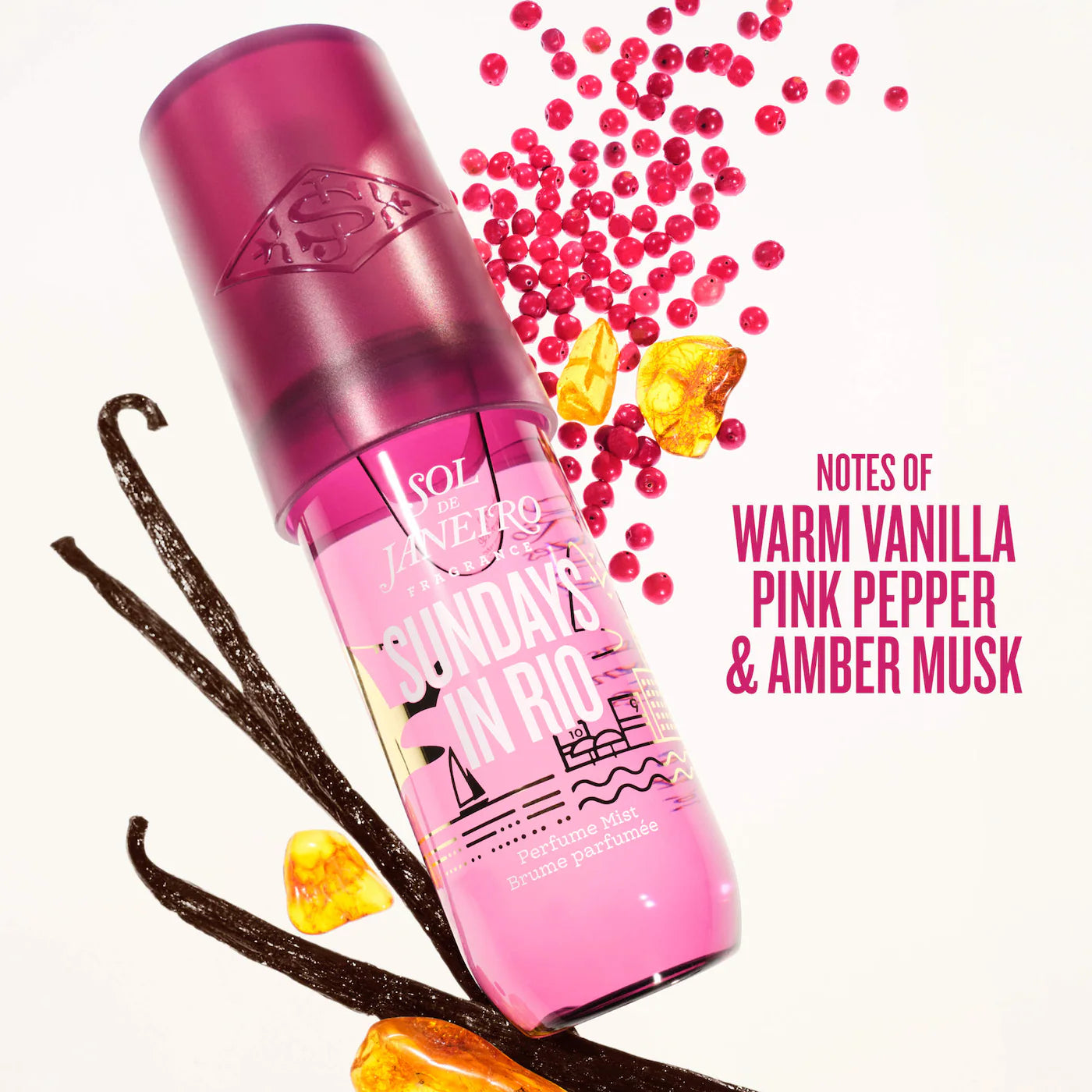 Sol de Janeiro Sundays in Rio Warm Vanilla Hair & Body Perfume Mist