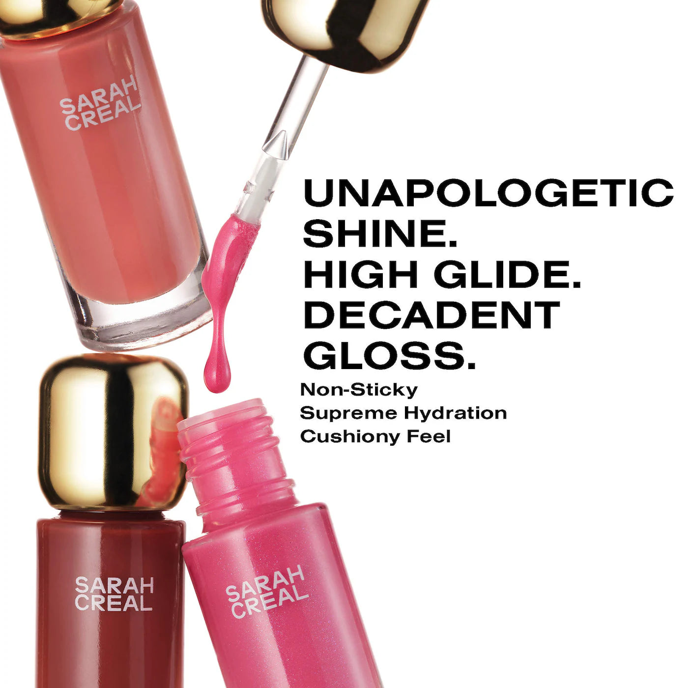 Sarah Creal No Further Questions High Glide Peptide Lip Gloss