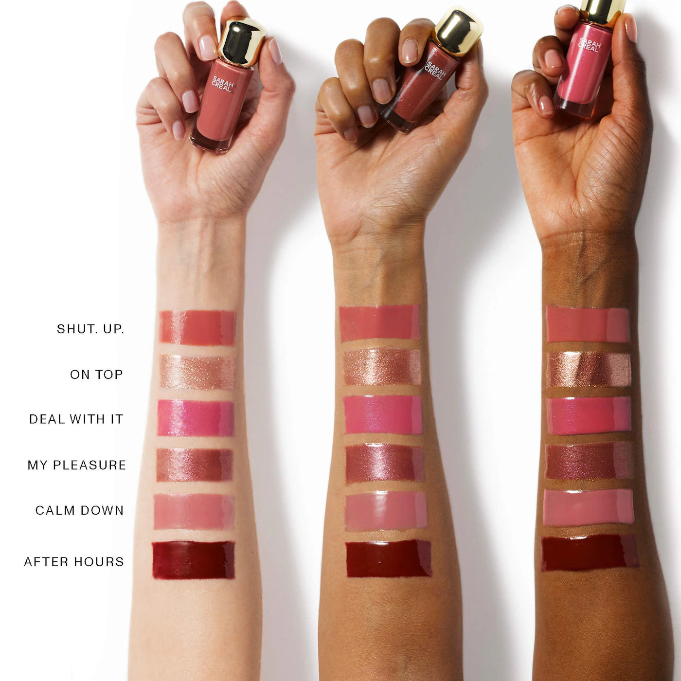 Sarah Creal No Further Questions High Glide Peptide Lip Gloss