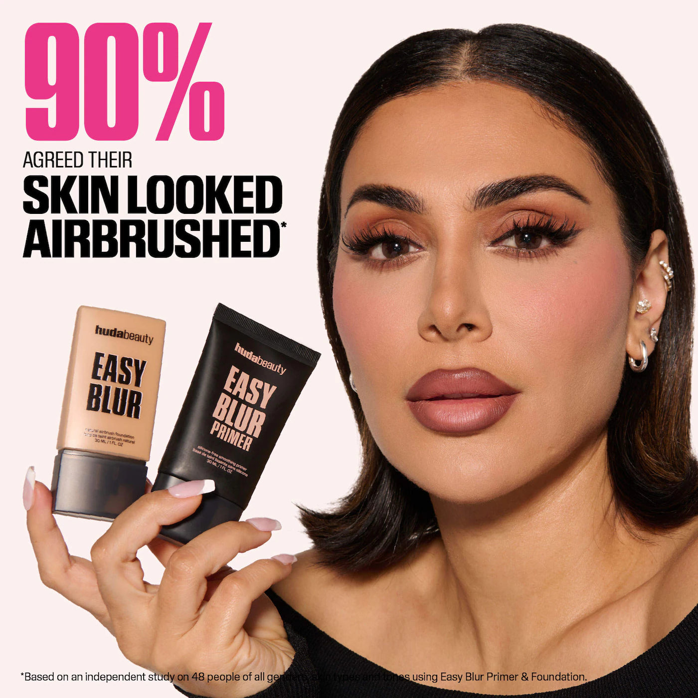 HUDA BEAUTY Mini Easy Blur Silicone-Free Smoothing & Pore-Minimizing Primer