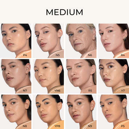 NATASHA DENONA Hy-Glam Foundation Hydrating & Blurring Luminous Longwear Serum Foundation