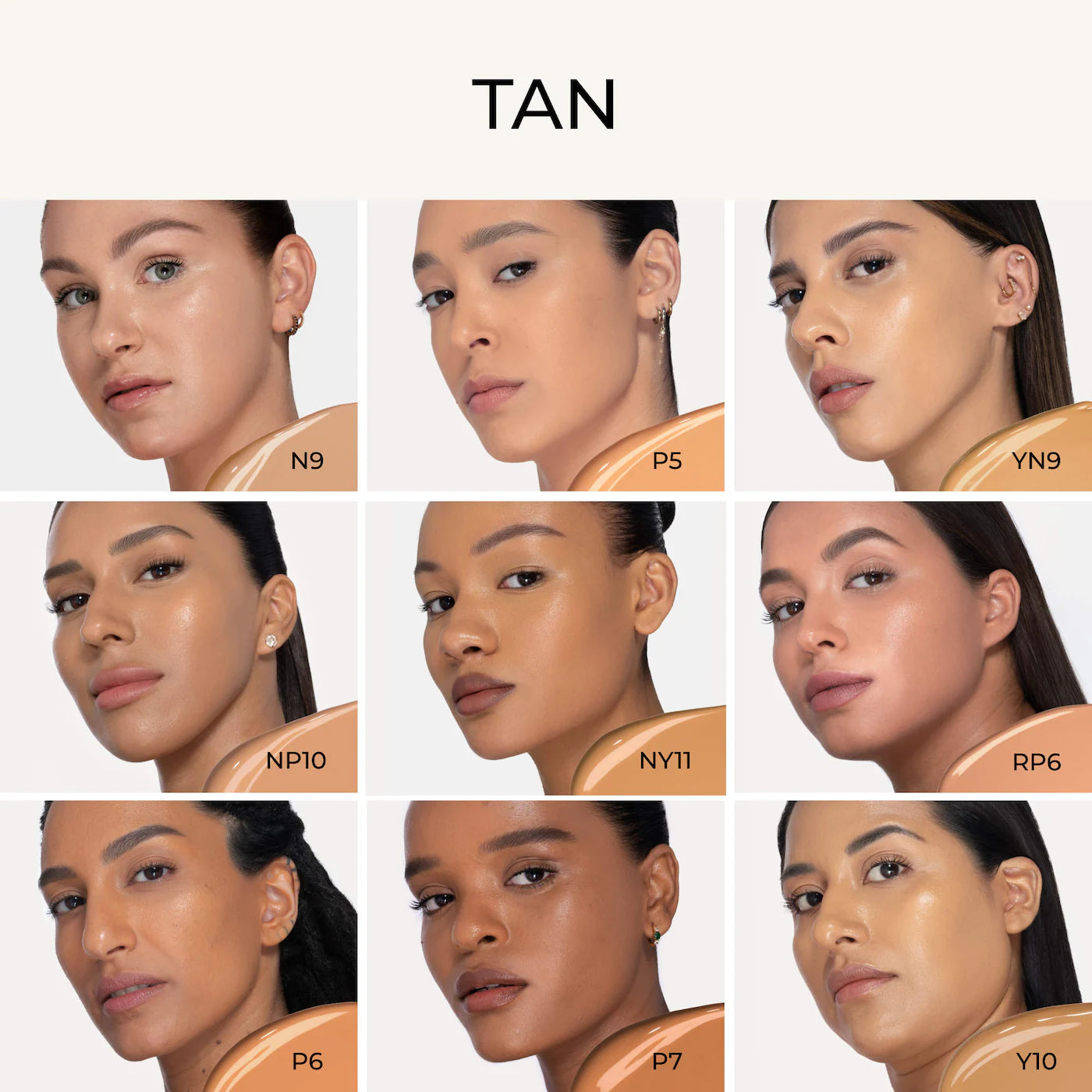 NATASHA DENONA Hy-Glam Foundation Hydrating & Blurring Luminous Longwear Serum Foundation