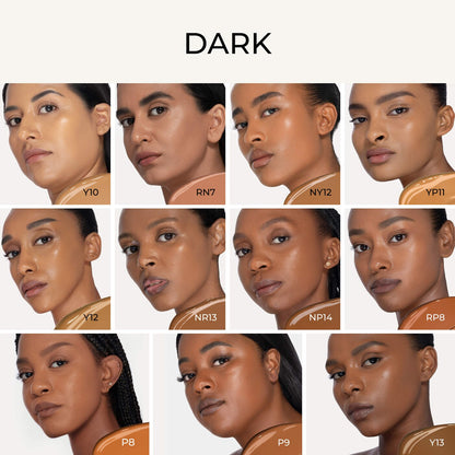 NATASHA DENONA Hy-Glam Foundation Hydrating & Blurring Luminous Longwear Serum Foundation