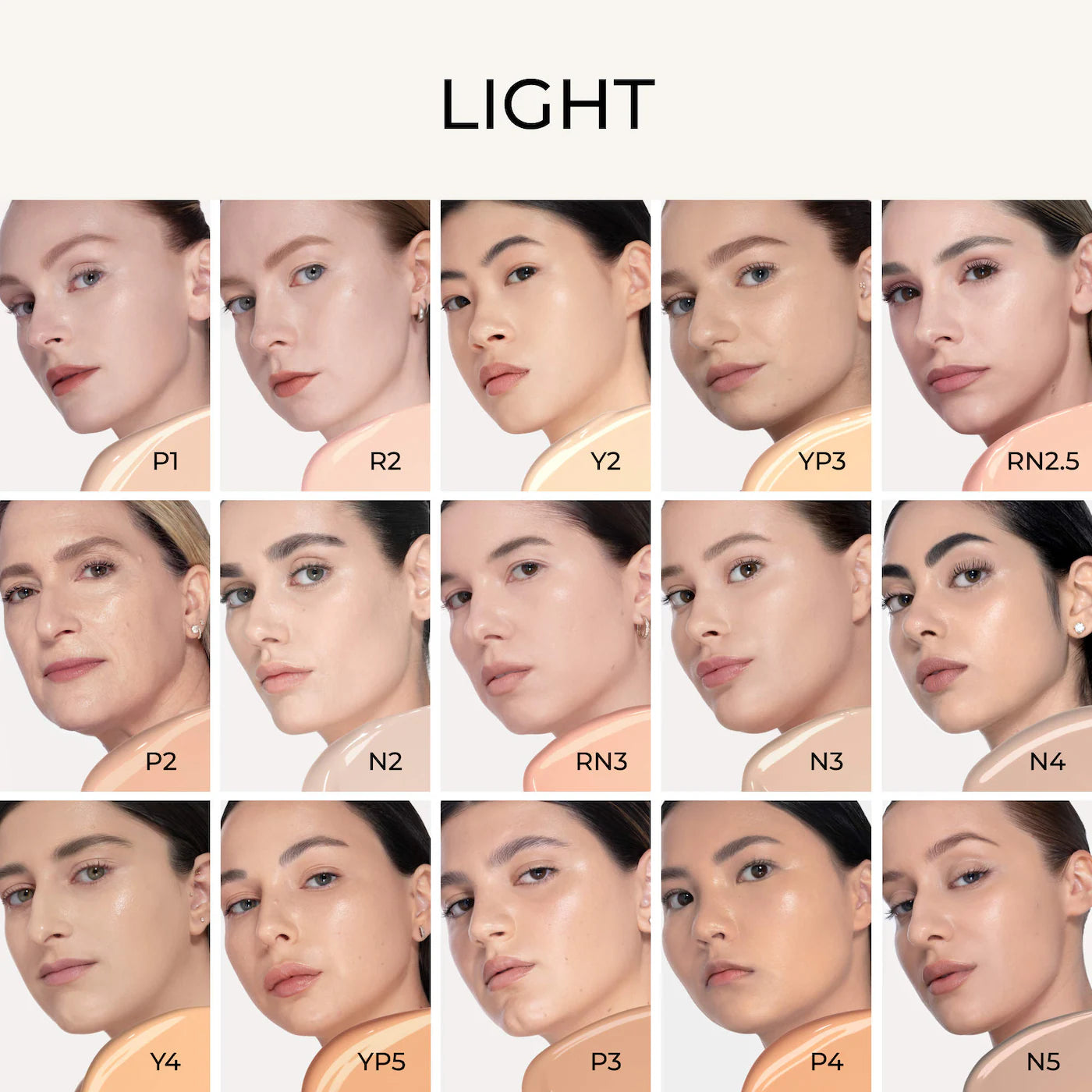 NATASHA DENONA Hy-Glam Foundation Hydrating & Blurring Luminous Longwear Serum Foundation