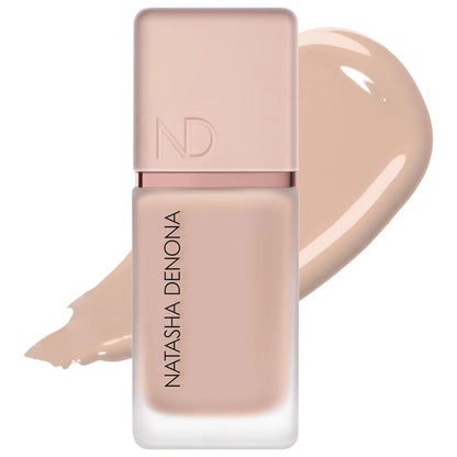 NATASHA DENONA Hy-Glam Foundation Hydrating & Blurring Luminous Longwear Serum Foundation