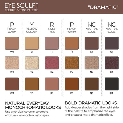 NATASHA DENONA Eye Sculpt Texture & Tone Eyeshadow Palette