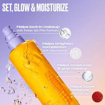 Urban Decay Mini All Nighter Waterproof Hydrating and Glowy Setting Spray