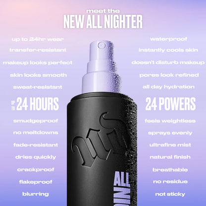 Urban Decay All Nighter Waterproof Natural Finish Setting Spray