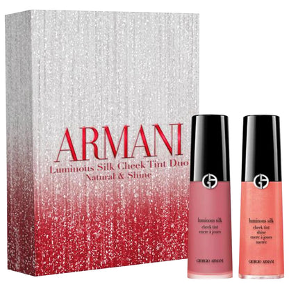 Armani Beauty Luminous Silk Cheek Tint Liquid Blush Duo Set