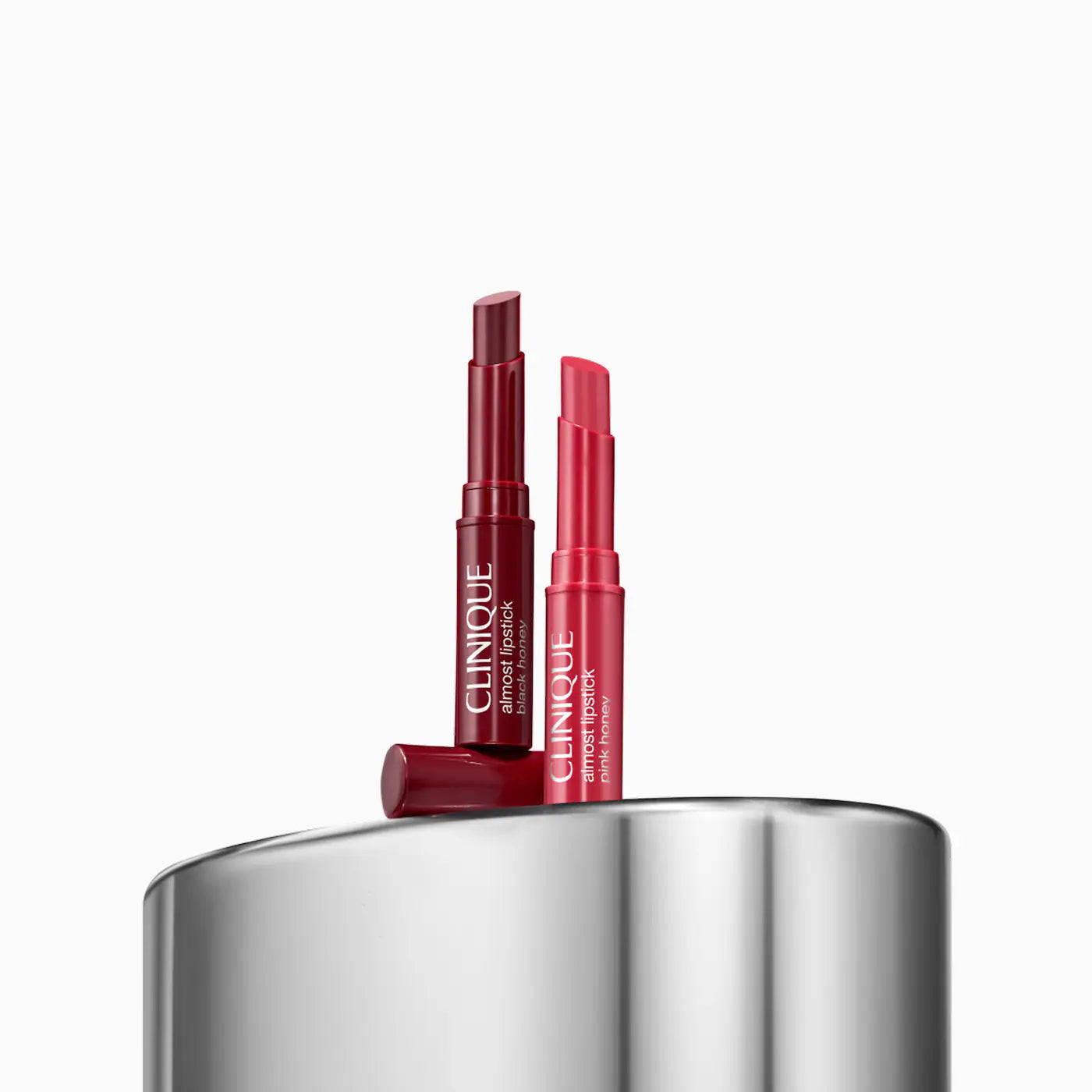 CLINIQUE Mini Cult Classic Pink & Black Honey Lip Gift Set