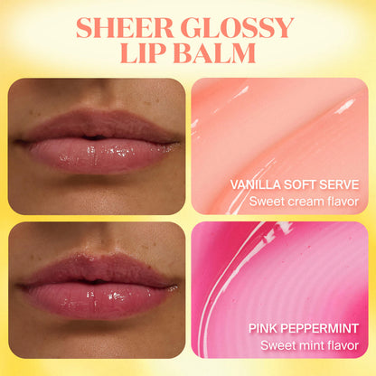 Supergoop! Lip Service Glossy Balm SPF 40 Duo Gift Set