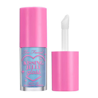 Too Faced Kissing Jelly Twice Upon A Time Lip Oil Gloss Duo Makeup Gift Set