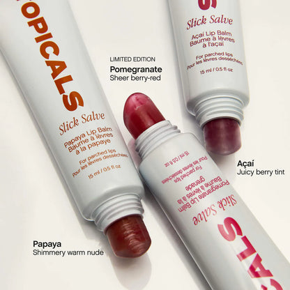 Topicals Slick Salve Glossy Lip Balm Trio