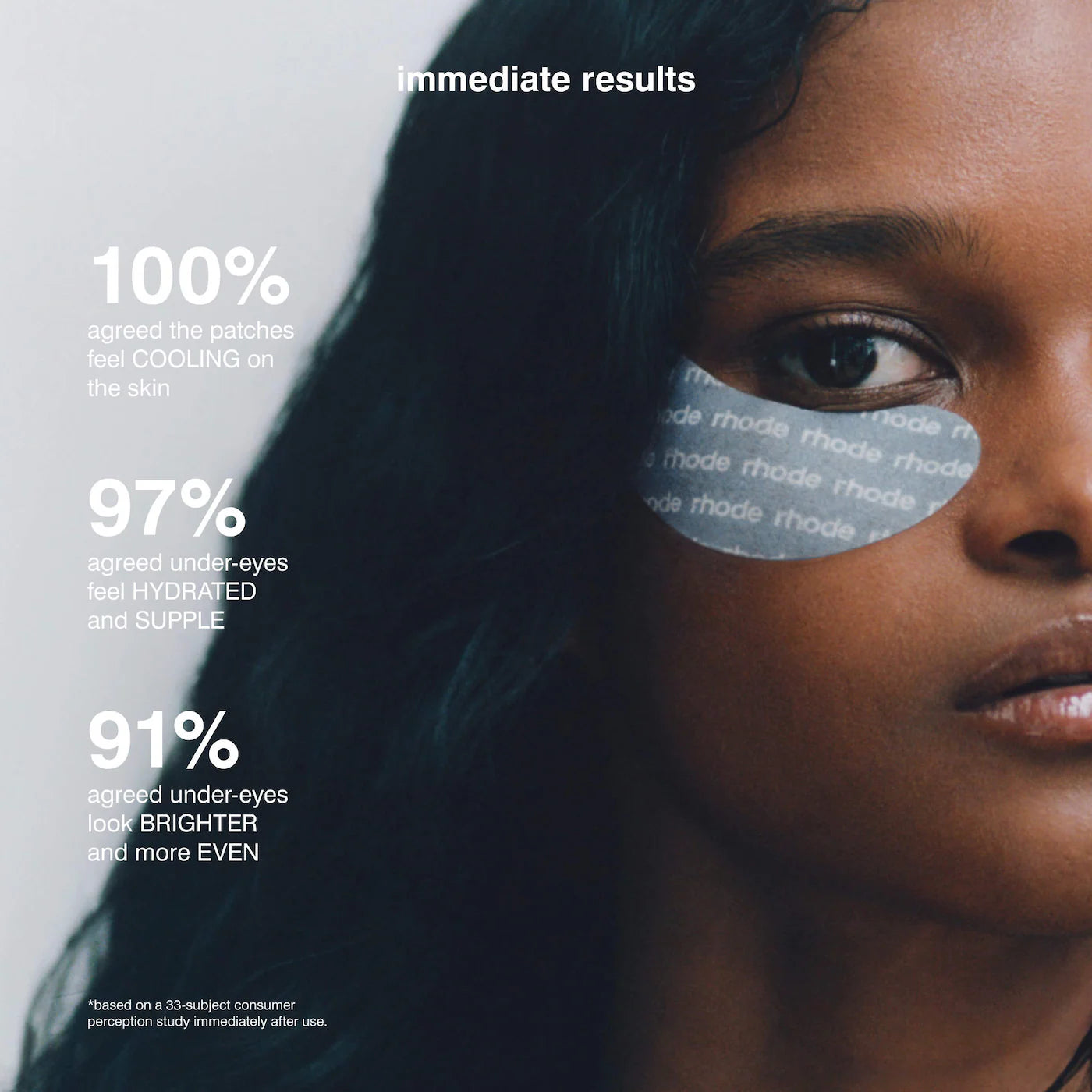 Rhode Peptide Eye Prep Depuffing Eye Patches