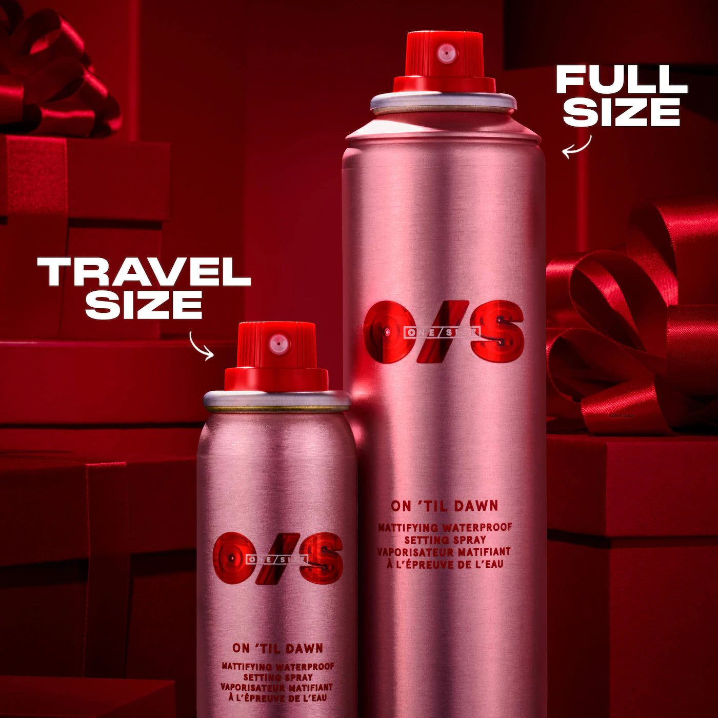 ONE/SIZE On 'Til Dawn Mattifying Waterproof Setting Spray Big & Bitty Duo