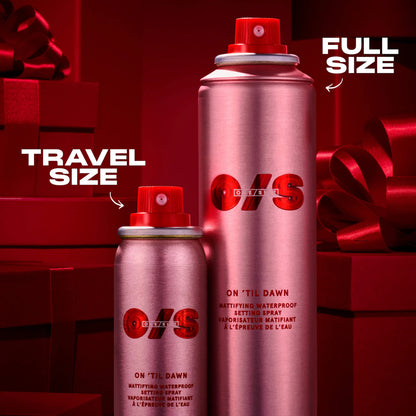 ONE/SIZE On 'Til Dawn Mattifying Waterproof Setting Spray Big & Bitty Duo