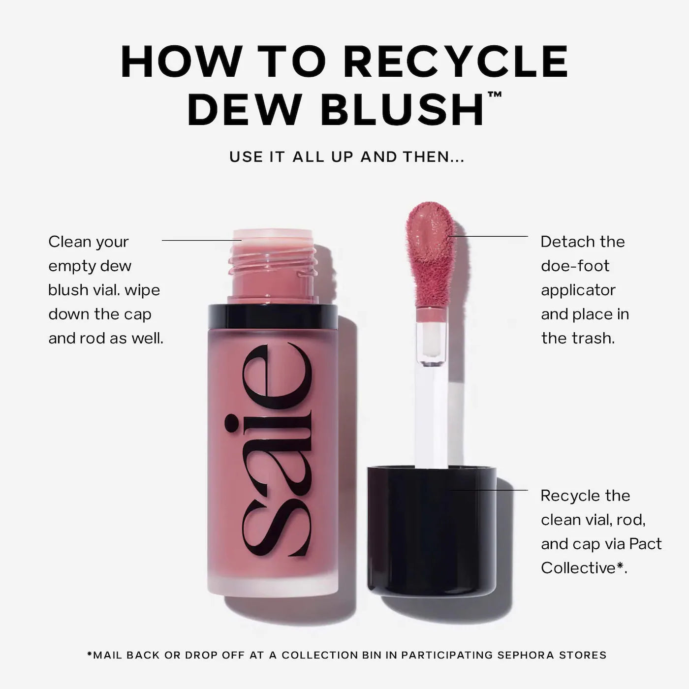Saie Mini Dew Blush™ Trio Gift Set