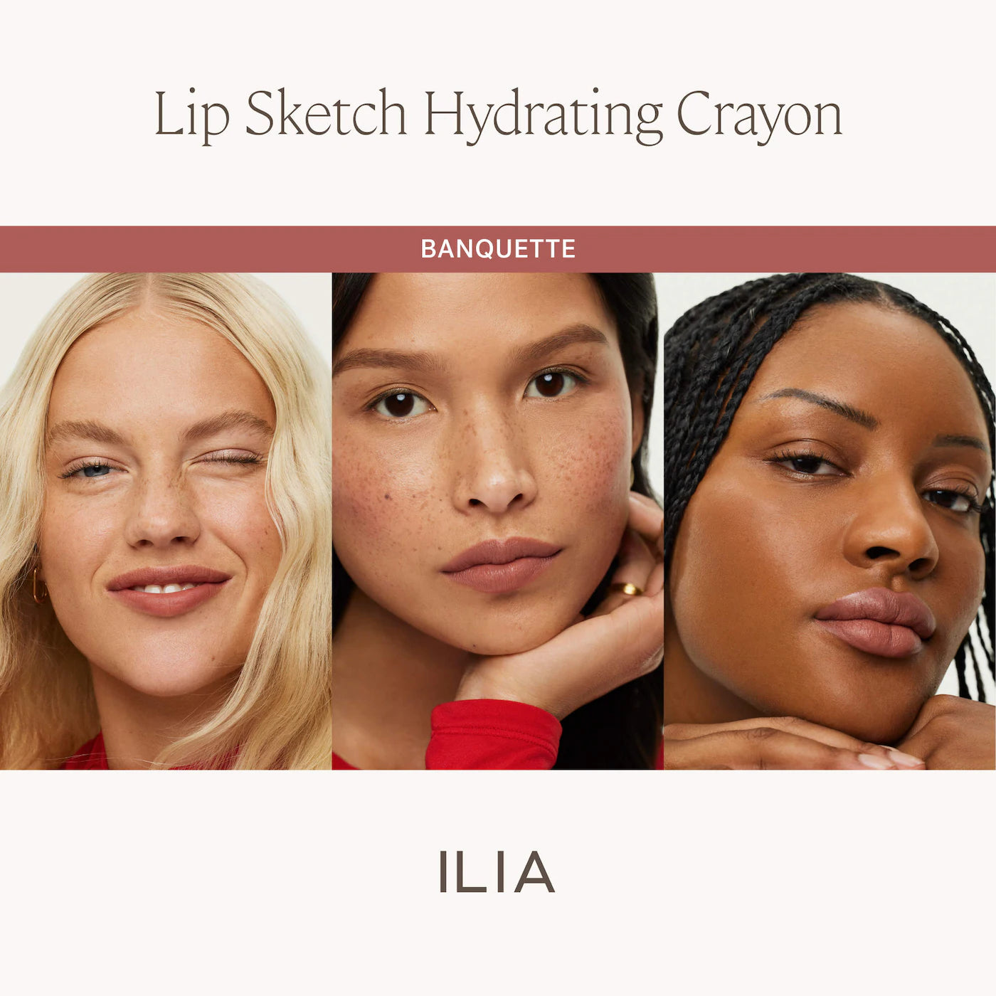 ILIA Mini Lip Sketch Duo - Lipstick + Lip Liner Gift Set