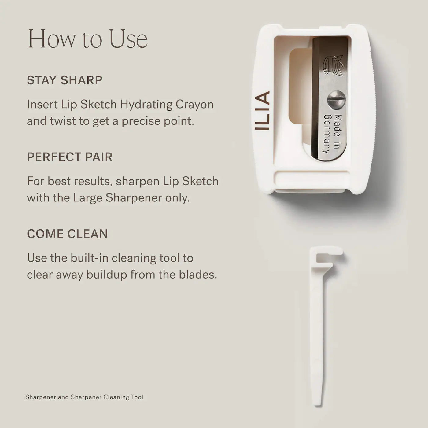 ILIA Mini Lip Sketch Duo - Lipstick + Lip Liner Gift Set