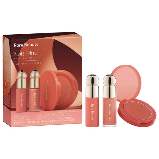 Rare Beauty Soft Pinch Cheek & Lip Trio Makeup Gift Set