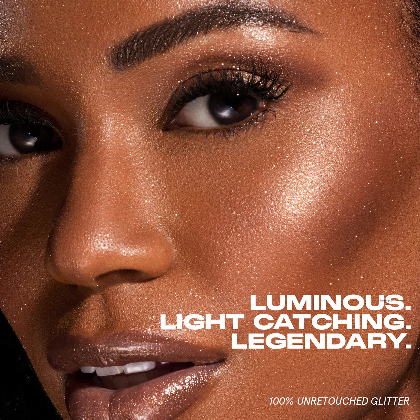 ONE/SIZE On 'Til Dawn Waterproof Glitter Setting Spray - Brown Sugar