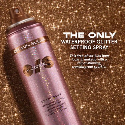 ONE/SIZE On 'Til Dawn Waterproof Glitter Setting Spray - Brown Sugar