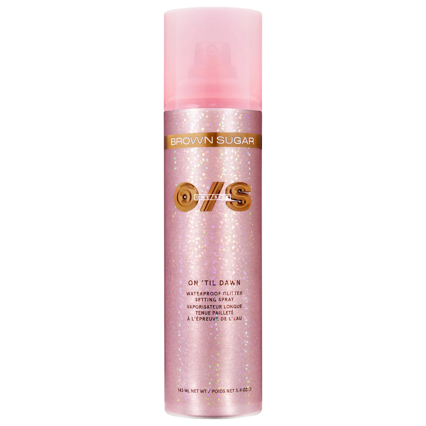 ONE/SIZE On 'Til Dawn Waterproof Glitter Setting Spray - Brown Sugar