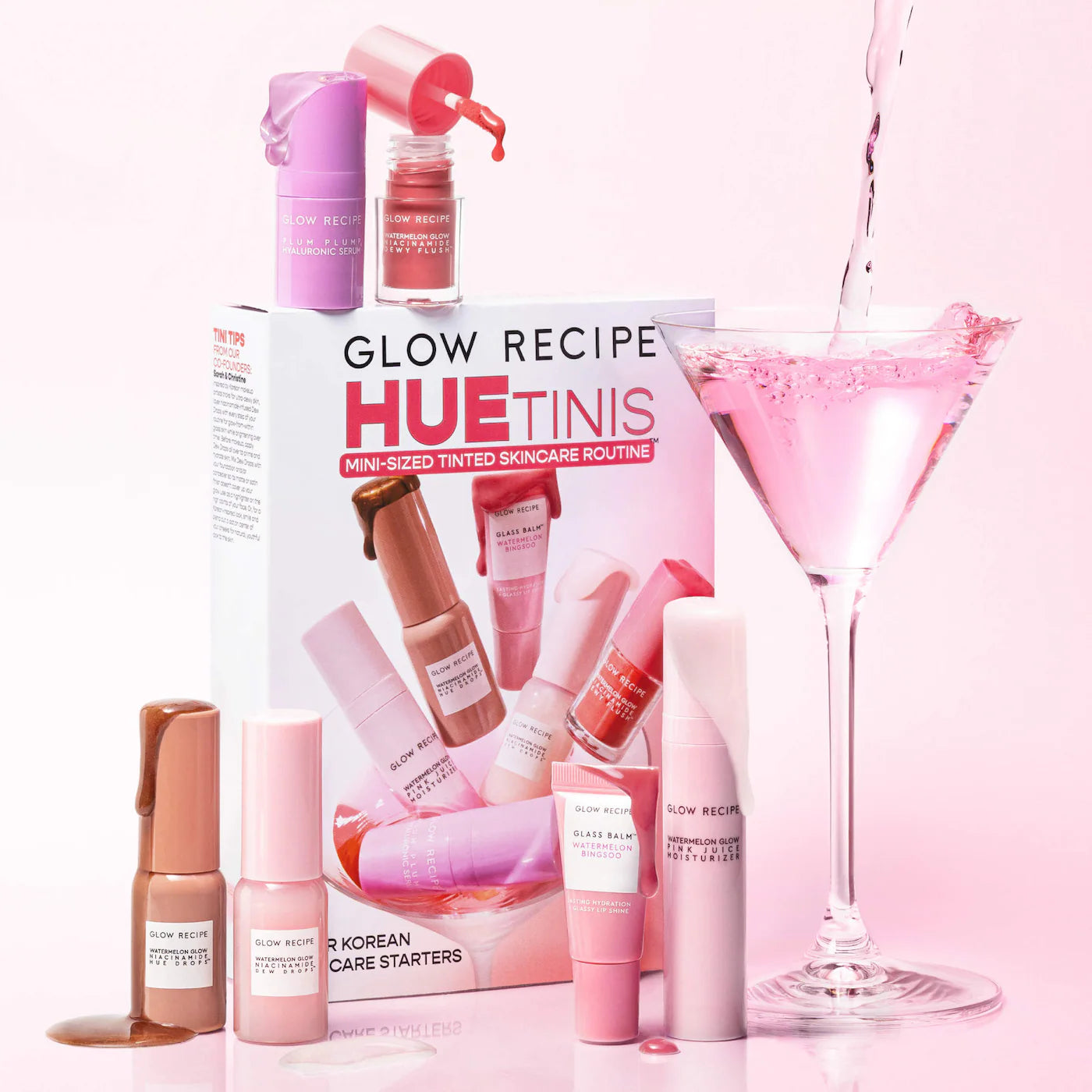 Glow Recipe Huetinis Mini Tinted Skincare Set