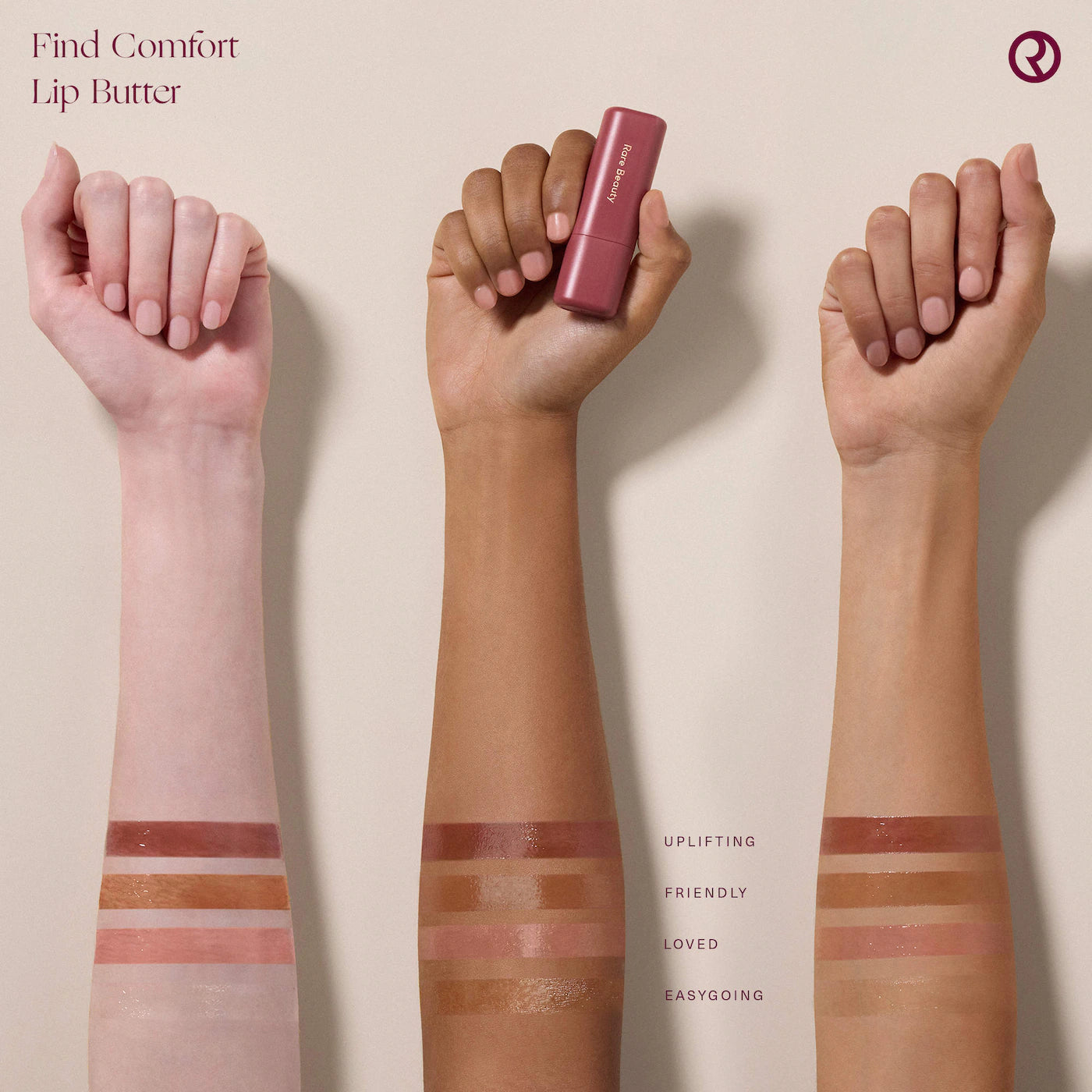 Rare Beauty Find Comfort Lip Butter Balm + Overnight Mask