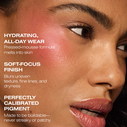 Sarah Creal Coming in Hot Blurring Pressed-Mousse Blush