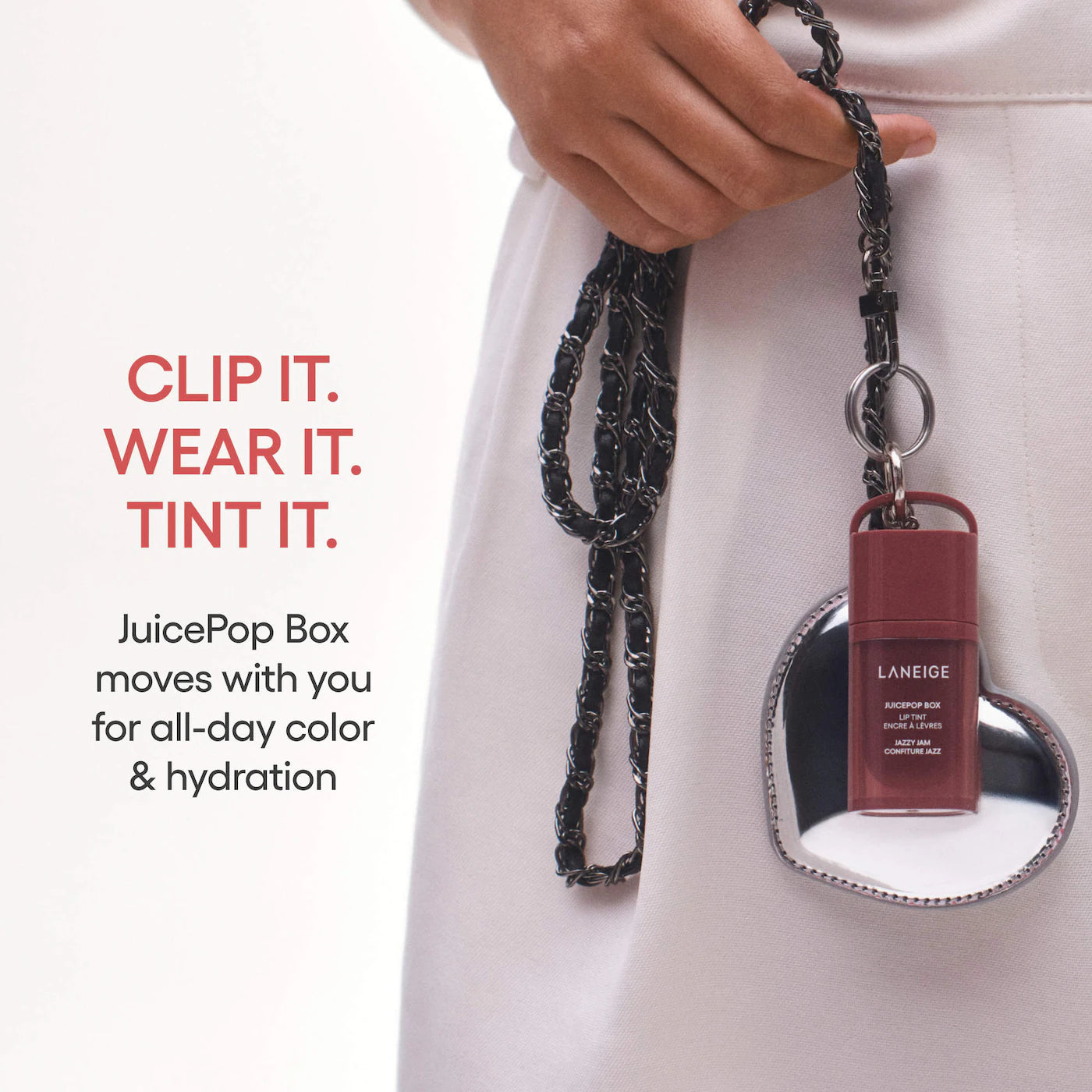 LANEIGE JuicePop Box Lip Oil Stain 12HR Hydrating Tint