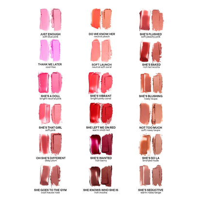 PATRICK TA Major Headlines Double-Take Crème & Powder Blush Duo