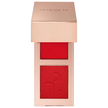 PATRICK TA Mini Major Headlines Double-Take Crème & Powder Blush Duo