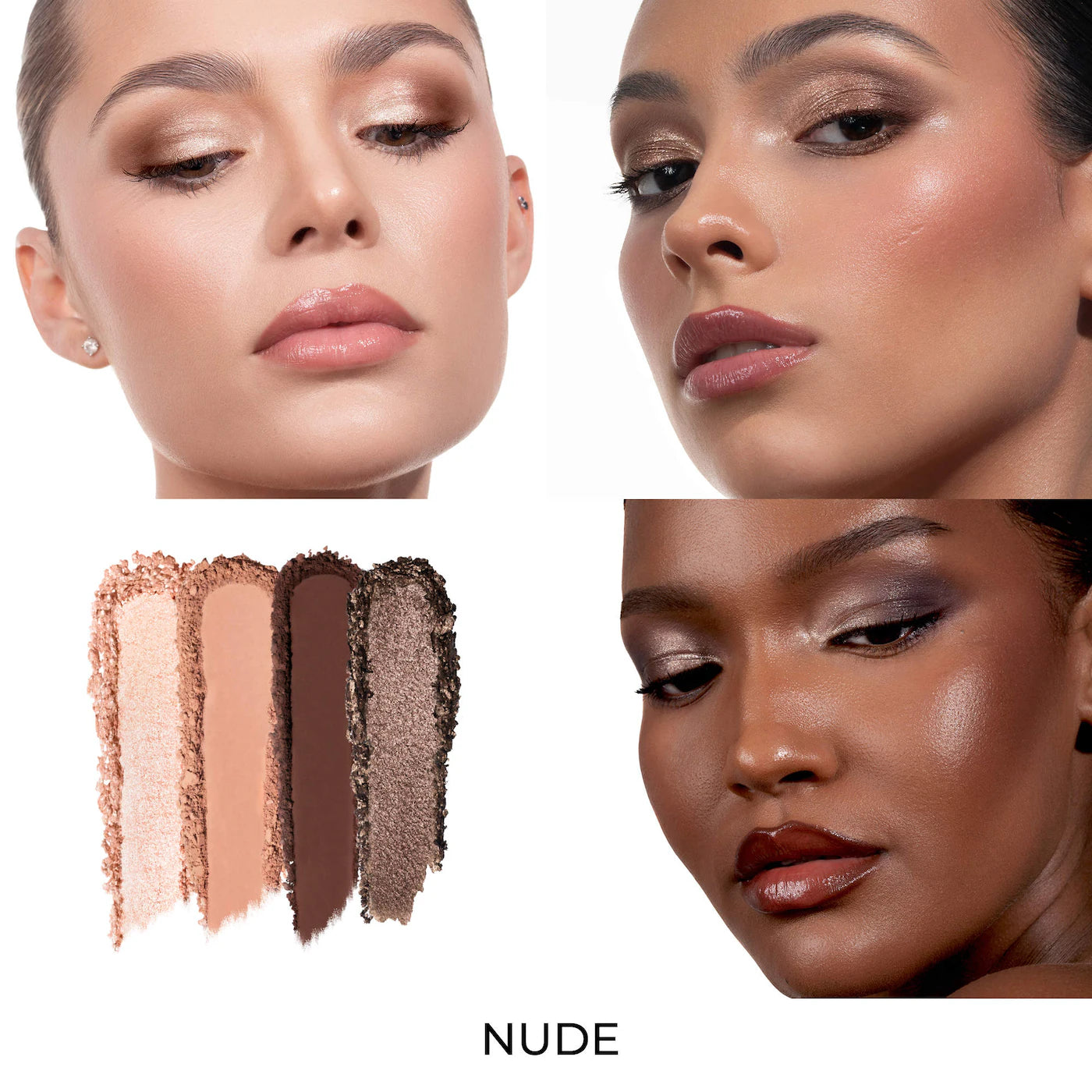 NATASHA DENONA Luxe Glam Compact Quad Eyeshadow Palette