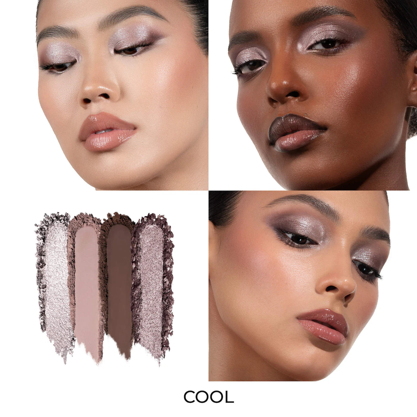 NATASHA DENONA Luxe Glam Compact Quad Eyeshadow Palette