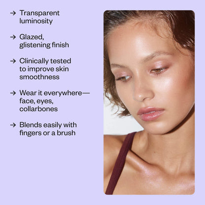 Kosas Shiny Objects Wet Glisten Highlighter Powder