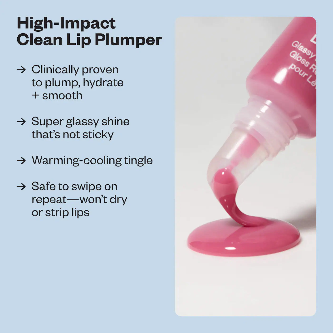 Kosas Lip Pulse Glassy Lip Plumper Gloss