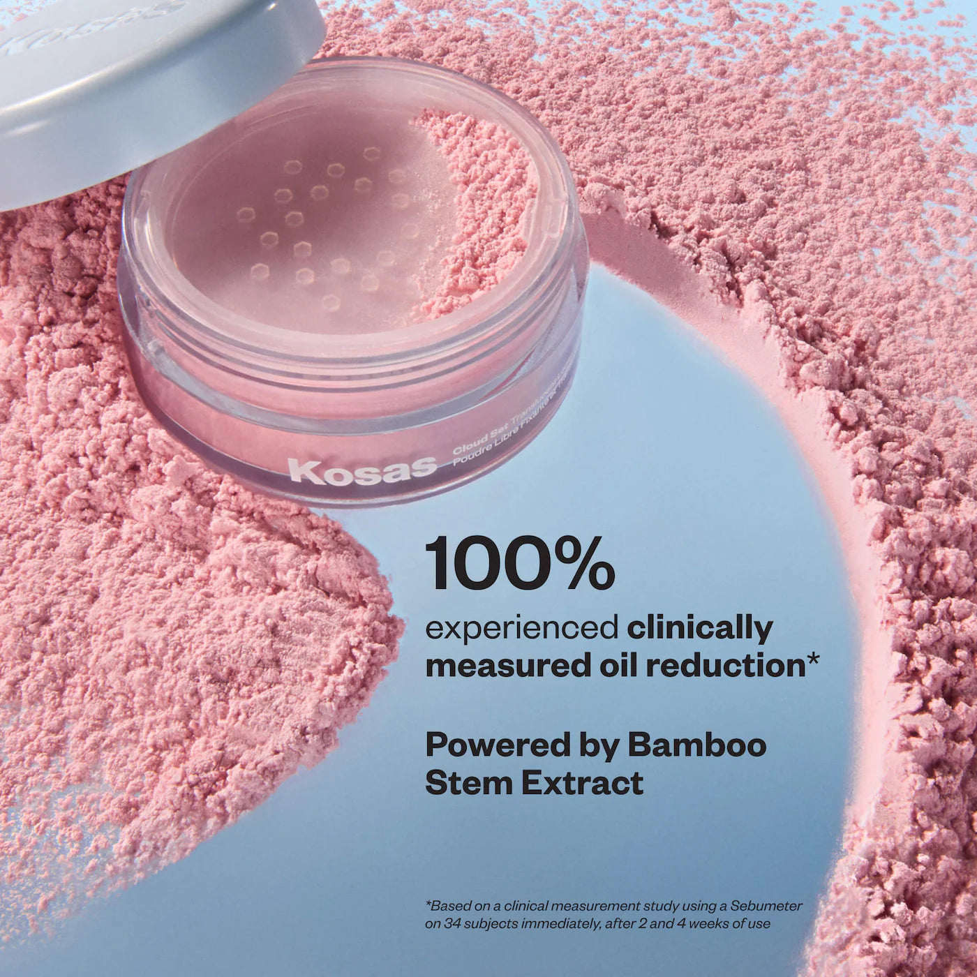 Kosas Mini Cloud Set Loose Translucent Talc-Free Setting + Blurring Powder