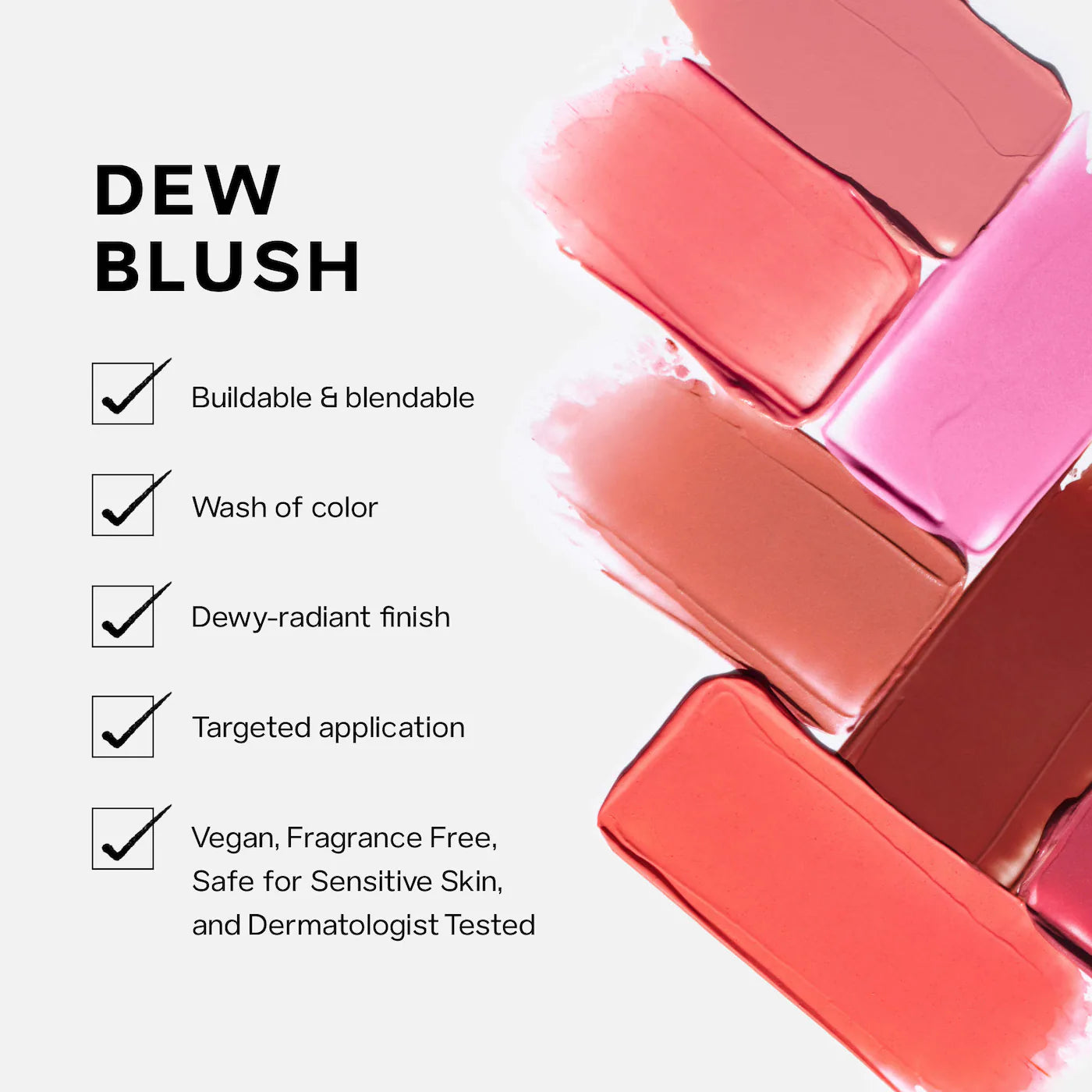 Saie Mini Dew Blush Liquid Cream Blush