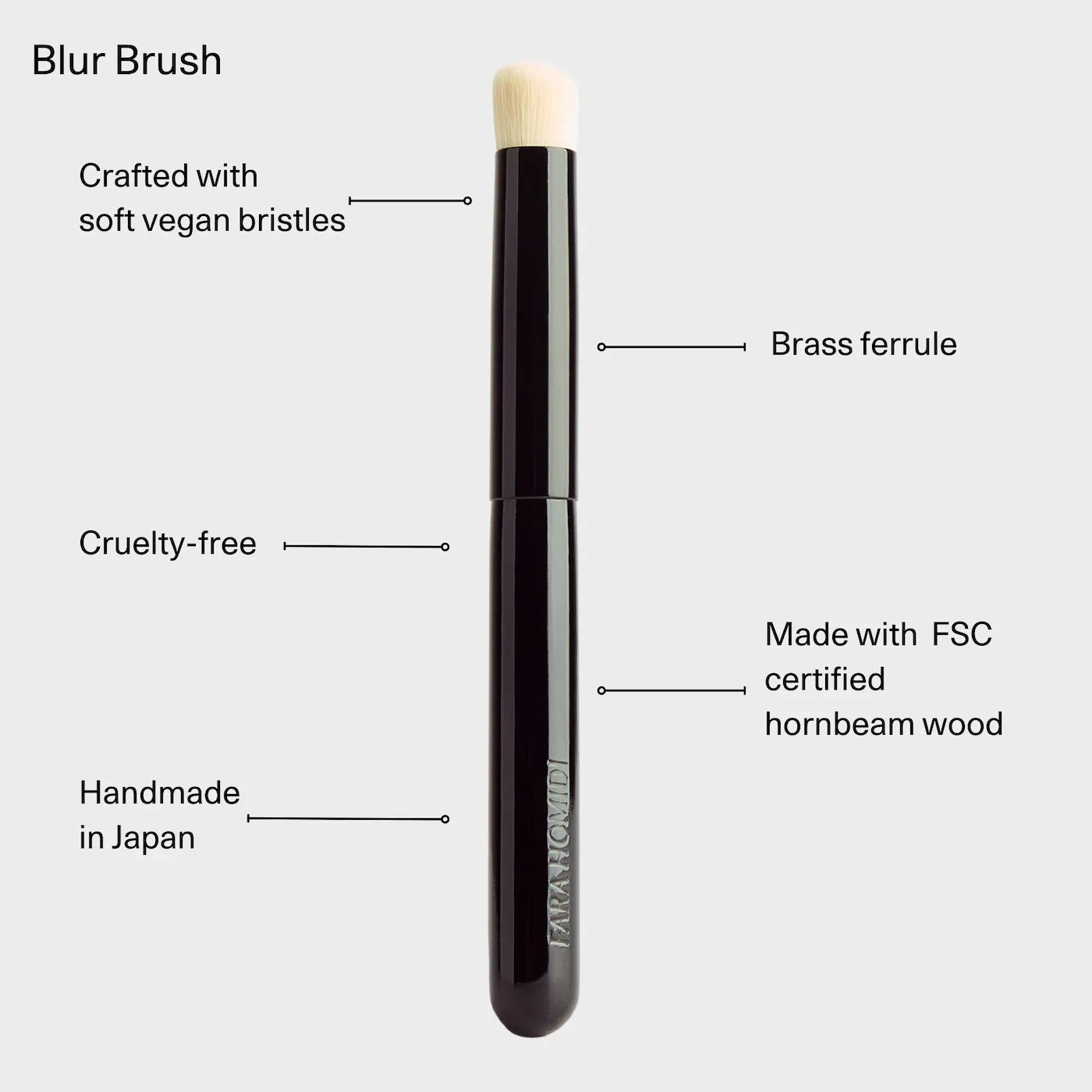 Fara Homidi Blur Cream Eyeshadow Brush