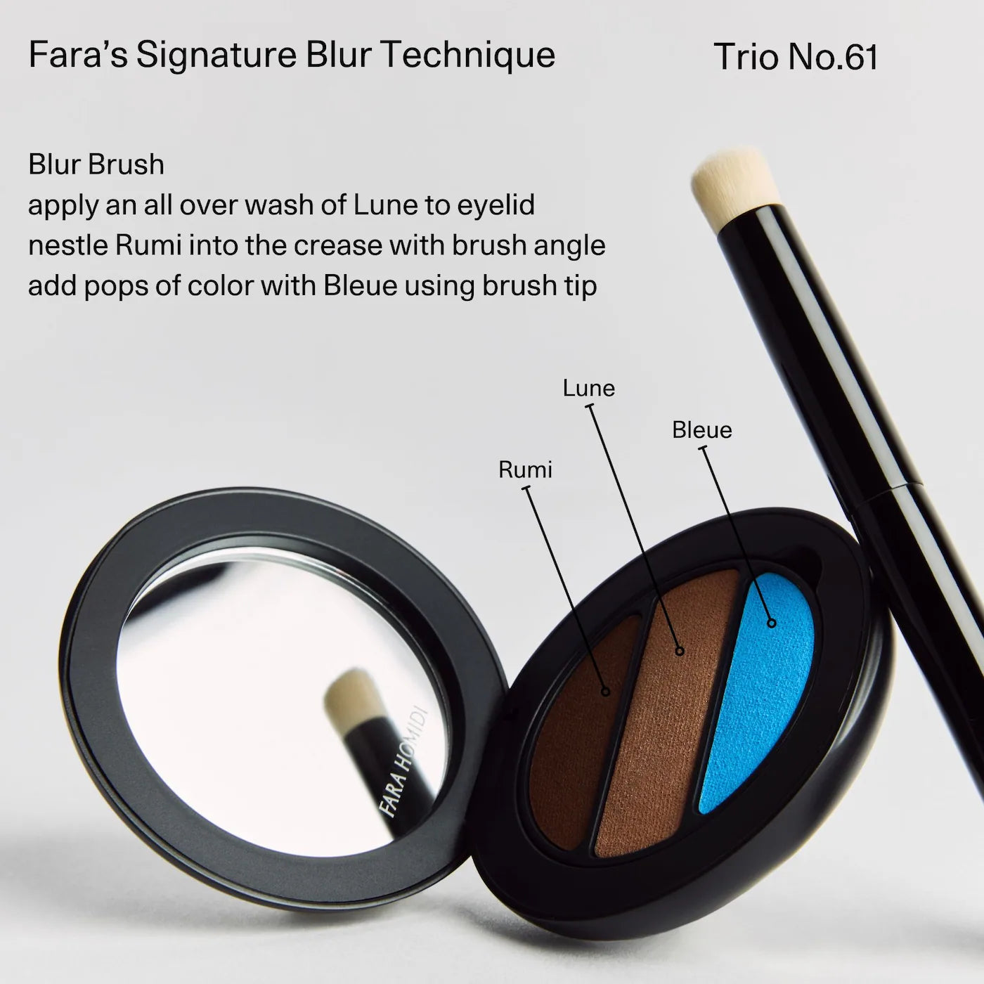 Fara Homidi Blur Cream Eyeshadow Brush